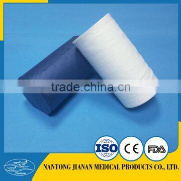 cotton bleached absorbent gauze roll 36''x100y, jumbo gauze roll , Absorbent gauze