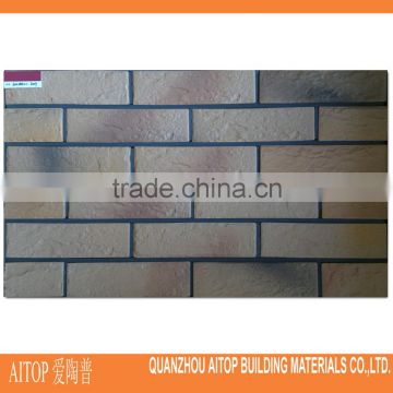 Brick look brick veneer tile