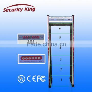 Courts Door Frame Metal Detector Gate / Body Scanner Metal Detector For Security Check