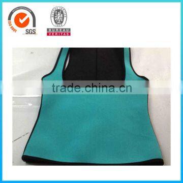 High quality nylon fabric neoprene slimming vest tank for women