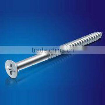 DIN7982 phliips flat head screw carbon steel 8.8 grade with high quality