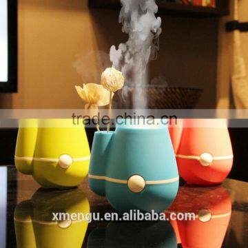 Vase 160ml USB Ultrasonic Mini Humidifier Air Purifier Mist Maker & Perfume Aroma Diffuser Atomizer for Home Room Health Care