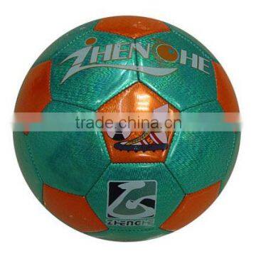 football soccer ball laser leather football