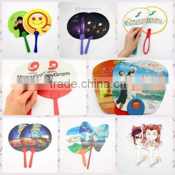 2014 Chinese Summer Portable Mini Hand Fan / Exquisite Advertisement Fan Wholesale