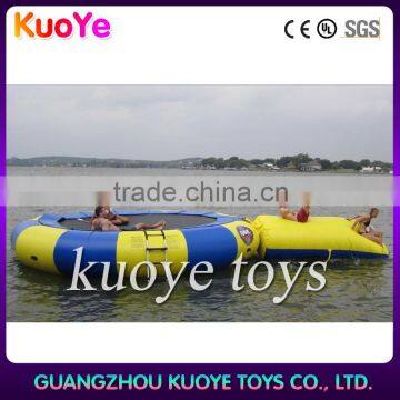 trampoline park inflatable water,inflatable trampoline with blob,hot sale wate toys inflatables