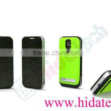 Rechargeable External Backup Power Leather Battery Case for Galaxy S4/ 3200Mah Battery Case for Samsung Galaxy S4 i9500