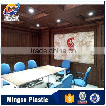 Wholesale  iso price pvc wall panel for indoor decoration,office