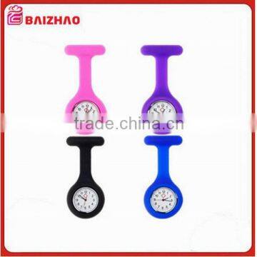 wholesale promotion silicon rubber nurse watch/doctor watch /pocket silicone watch