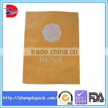 cosmetic mask facial sachets plastic packaging bag