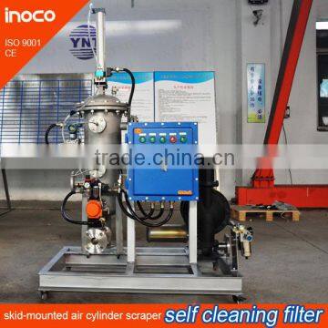 skid mounted self cleaning filter ( cylinder scraper filter InoAF-CS-SM serial))