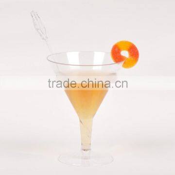 plastic decanter glass bead flute and wine glass