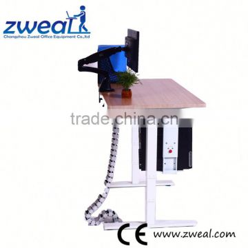 aluminum frame electric height adjustable table factory wholesale