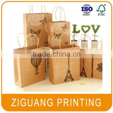 Custom kraft paper bag china