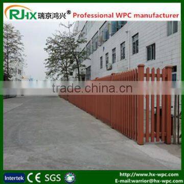 Handrail for outdoor steps WPC fencing made of eco-friendly wood plastic composite decking