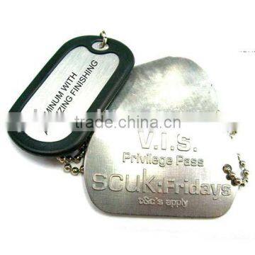 Embossed Dog Tag