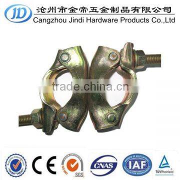 BS1139 pressed swivel coupler British scaffold ring clamp 48.3mm