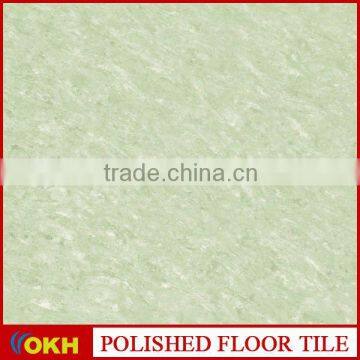 Double loaded porcelain floor tile