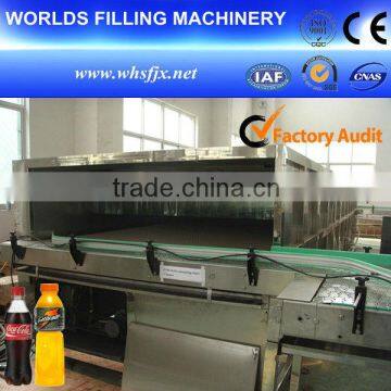 LP-10x2.1 Spraying Cooling Tunnel for Bottled Juice Pasteurizer