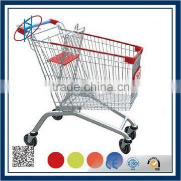 Chrome Foldable Shopping Trolley