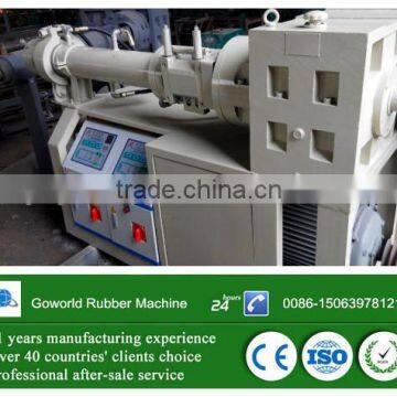 XJ-85 Hot Feed Type Single Screw Rubber Extruder / Rubber extruding machine