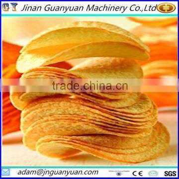 Automatic potato chips production line/fried potato chips snack machine