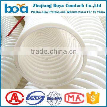 4'' Flexible Single Wall Corrugated Perforated Plastic Drilling Pipe/subsoil Slotted Drainage Pipe With Square Bore photo-3