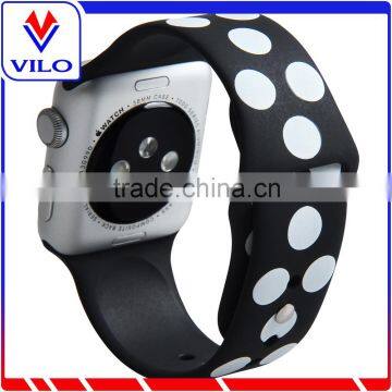 38mm,42mm Silicone Material and Sport Type Watch Band for Apple Watch photo-5