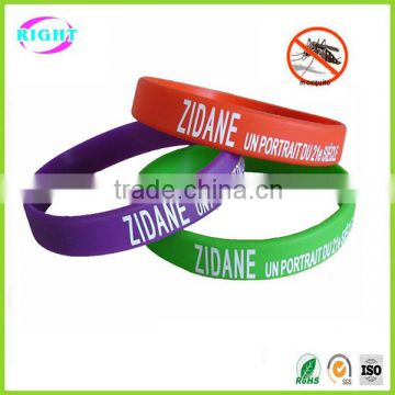 2015 Silicone anti mosquito bracelet