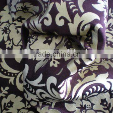 Woven Twill Bronzing Velveteen Fabric for Sofa Cover Cloth