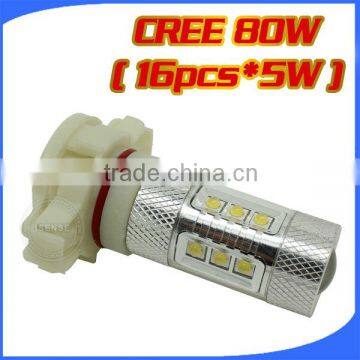 10v-30v universal fog light CREEs LED 80W rear fog light