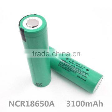 Wholesale NCR18650A Protected Rechargeable 3100mAh 3.7V 18650 Lithium Batteries authentic cells