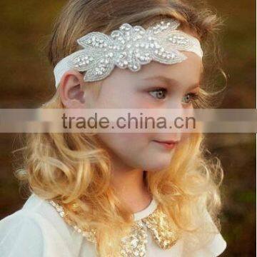 Elegant Girl Headbands, Crystal Headband, Silver Bridal Headpiece Wedding, Many Colors to Choose From