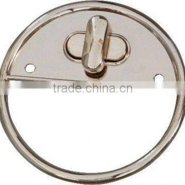 alloy handbag twist turn lock