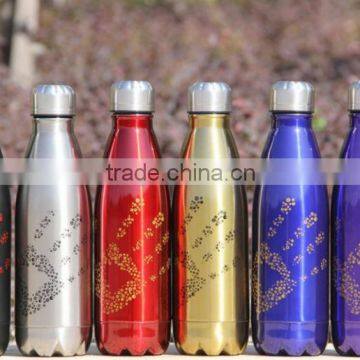 2014 new /Sport water bottle /with dust-proof cap/ plastic water bottle/ hot sale for promotion