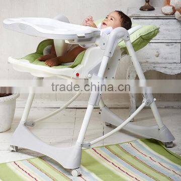 New Baby High Chair feeding Highchair With Extra Dinner Tray