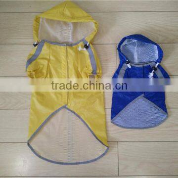 100% waterproof dog raincoat