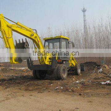 4 WD Wheel Loader and the Hot Sale Mini Loader Backhoe Loader