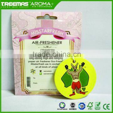 The best selling OEM fragrance car air freshener with long lasting fragrance logo printing air freshener