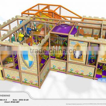 Cheer Amusement Castle Theme indoor Junior and Toddler Playground