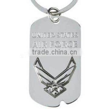 USAF Dog Tag Key Ring