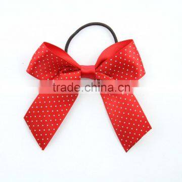 elastic loop ribbon bow for wine bottle