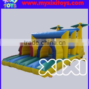 xixi toys kids amusement park inflatable obstacle course