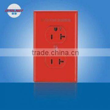 20A Isolated Ground Duplex Wall Receptacle Socket