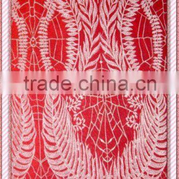 corded design of french lace / chantilly lace / france lace