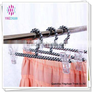 Beautiful pant skirt black pearl plastic hanger