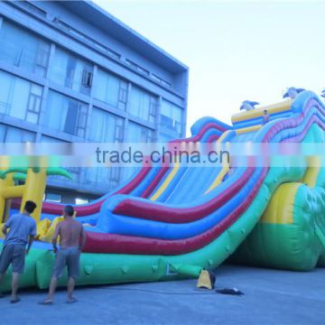 hot sale high quality big inflatbale slides for kids playing