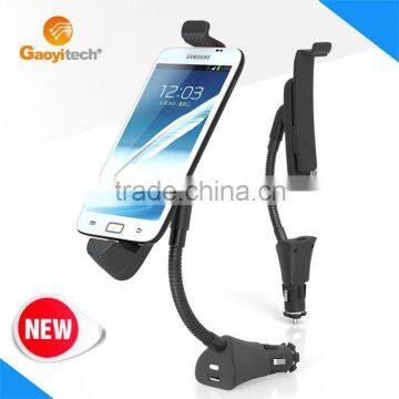 2016 Amazon popular sells gooseneck design car charger for Iphone5 (HC03S5)