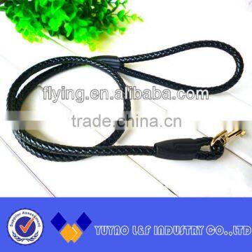 leather retractable pet Leashes pet leads pet collar