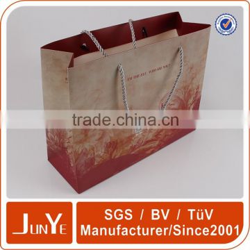 costomized logo retail garment packing bags for shops