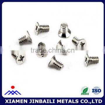 Zinc plated phillips head screws for computer appliance fasteners